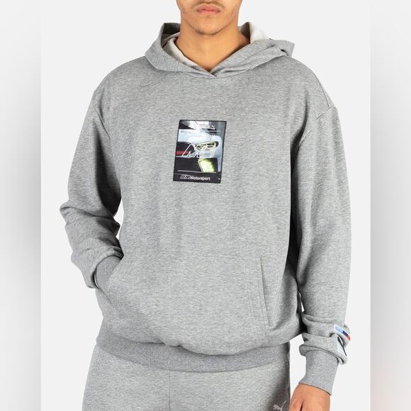 MENS PUMA BMW MOTORSPORT STREET HOODIE
 - X SMALL, NWOT - Picture 1 of 5